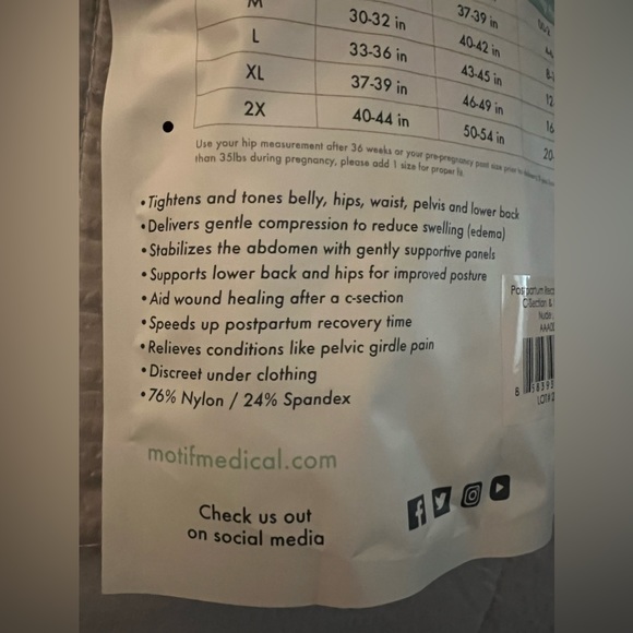 Postpartum recovery support in nude - Picture 12 of 16